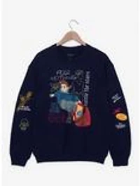 Disney Treasure Planet Jim Hawkins Doodle Women's Crewneck - BoxLunch Exclusive