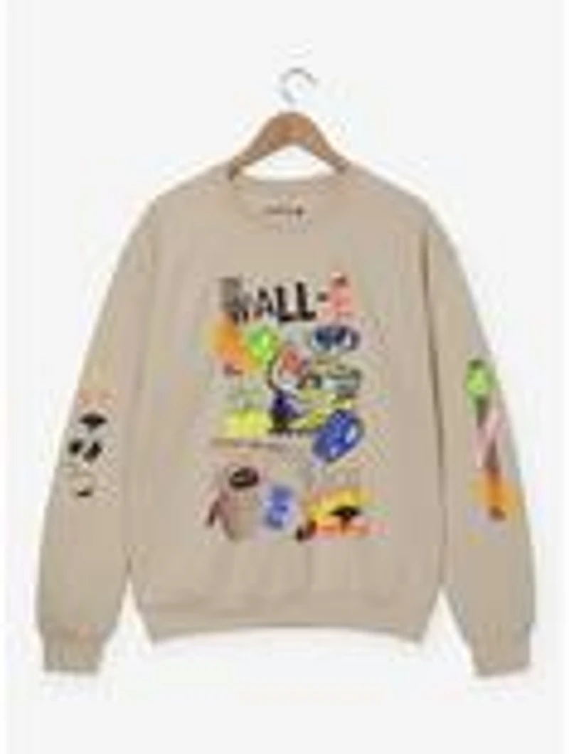Disney Pixar WALL-E Doodle Characters Women's Crewneck - BoxLunch Exclusive