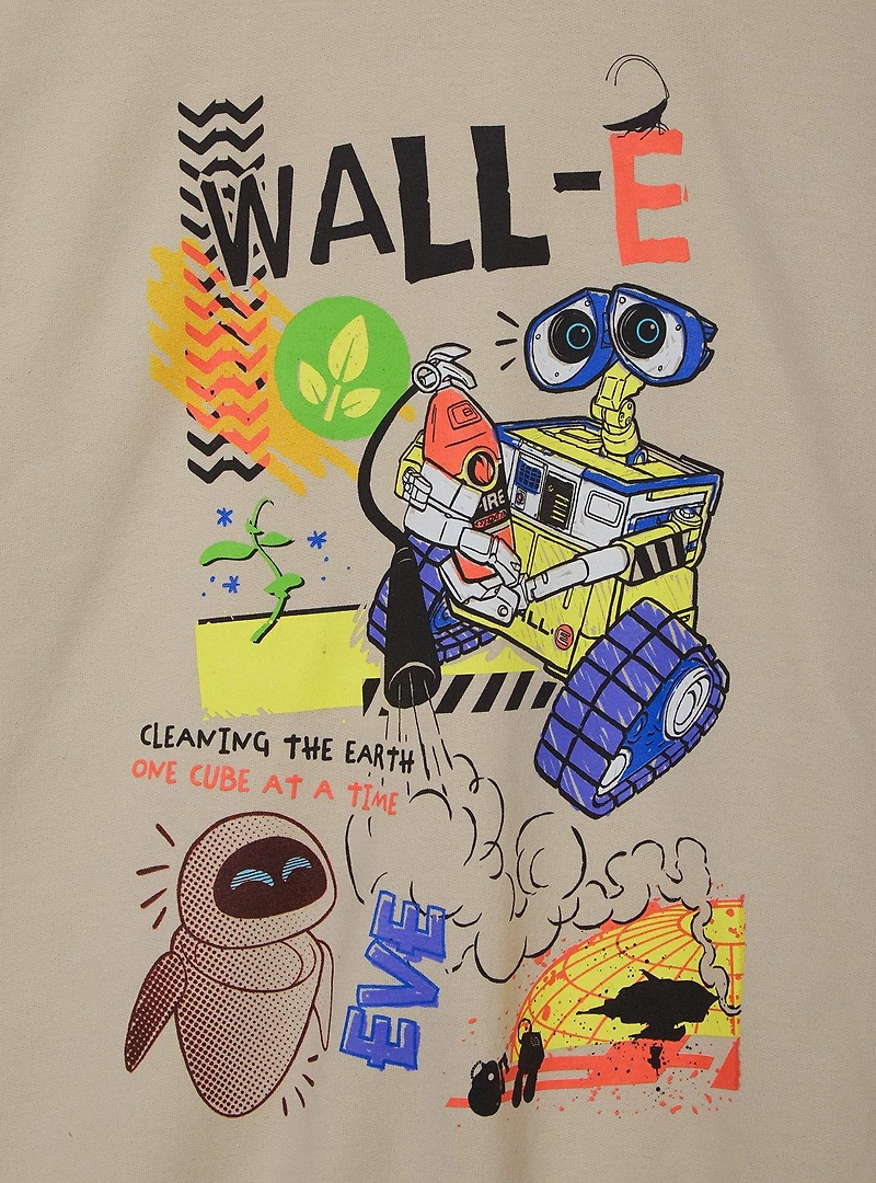 Disney Pixar WALL-E Doodle Characters Women's Crewneck - BoxLunch Exclusive
