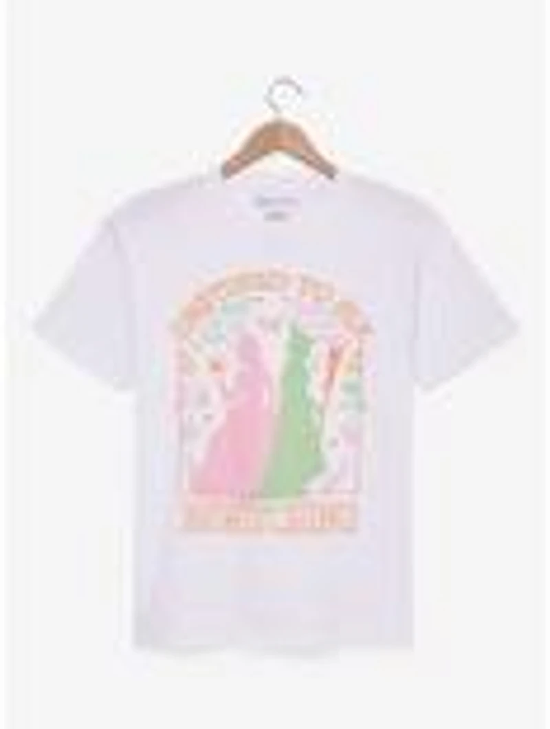 Wicked Elphaba & Glinda Silhouettes Women's T-Shirt - BoxLunch Exclusive