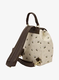 Loungefly Disney Winnie the Pooh Bees Allover Print Micro Mini Backpack