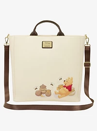Loungefly Disney Winnie the Pooh Hundred Acre Wood Map Pin Display Tote Bag