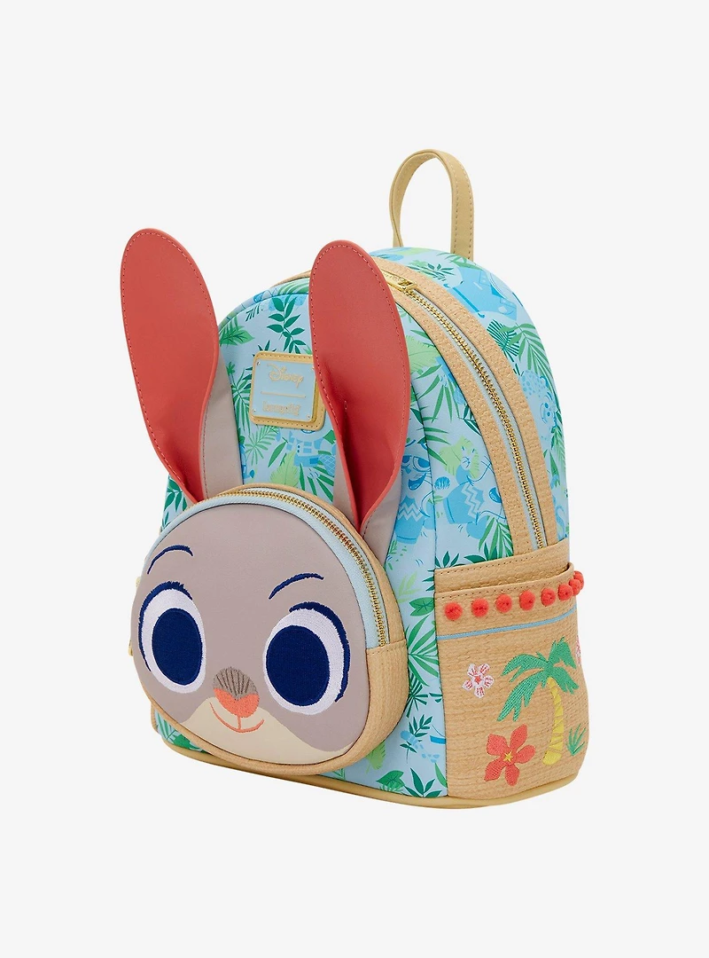 Loungefly Disney Zootopia 2 Tropical Judy Hopps Mini Backpack