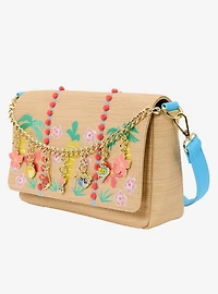 Loungefly Disney Zootopia 2 Tropical Embroidered Crossbody Bag