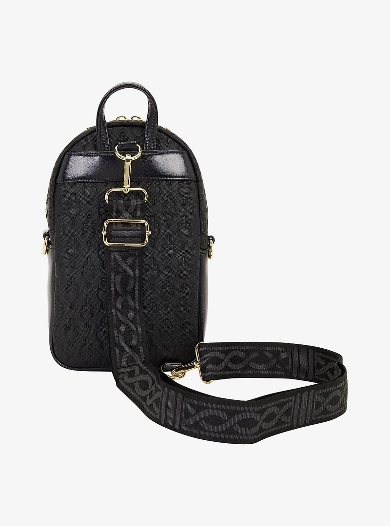 Loungefly Disney Snow White and the Seven Dwarfs Evil Queen Sling Bag