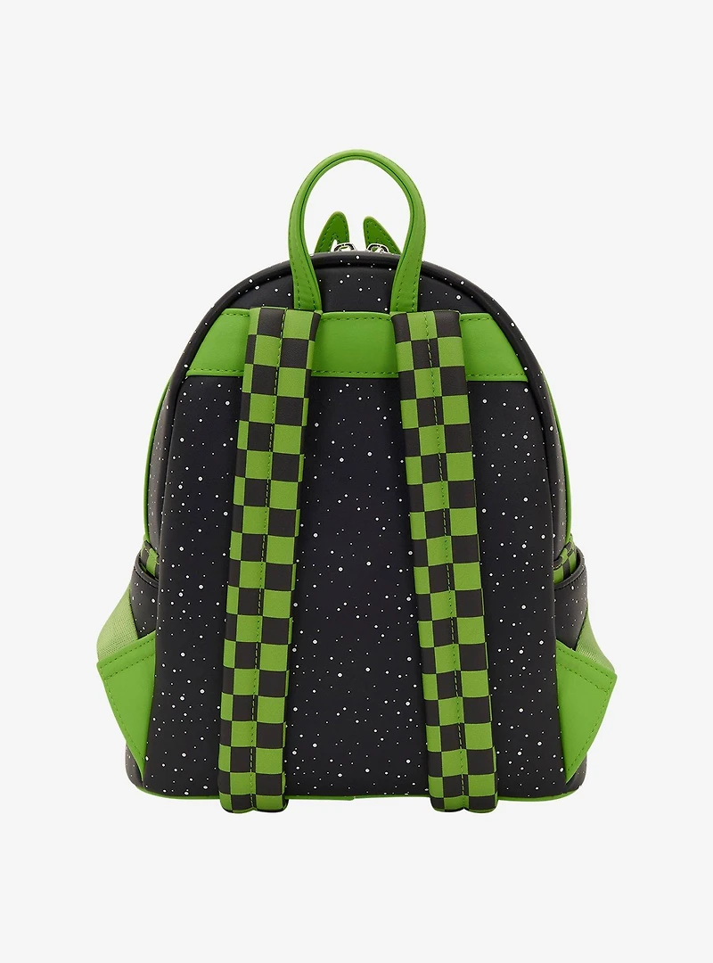 Loungefly Invader Zim Globe Glow-in-the-Dark Mini Backpack