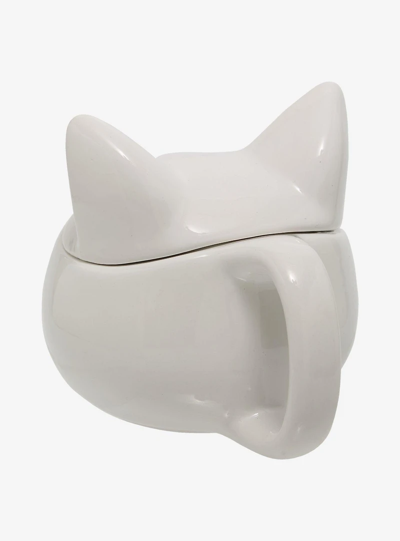 Sailor Moon Artemis Figural Lidded Mug