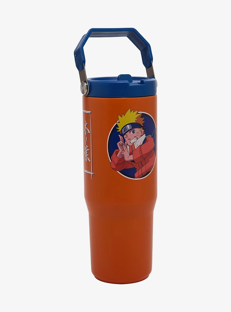 Naruto Shippuden Icons Stainless Steel Water Bottle