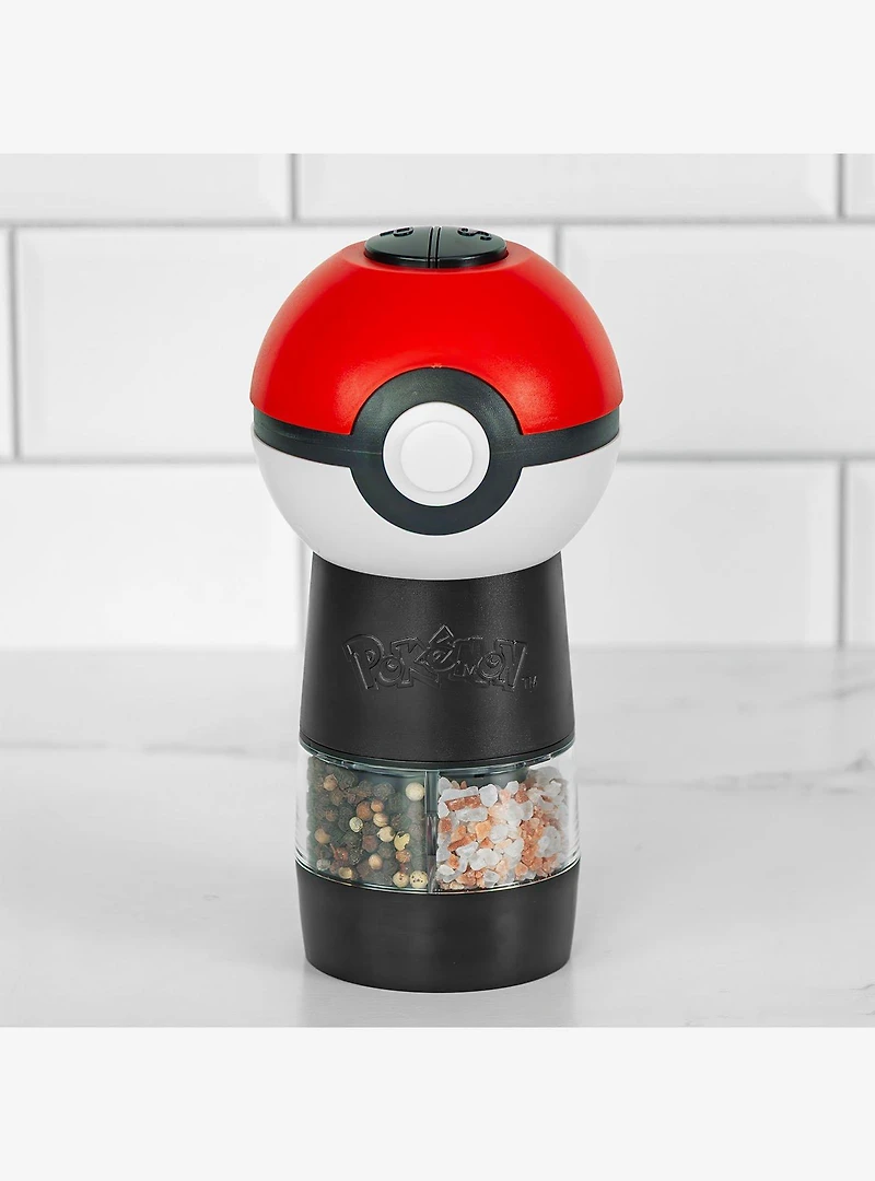 Pokémon Poké Ball Figural Electric Salt & Pepper Grinder