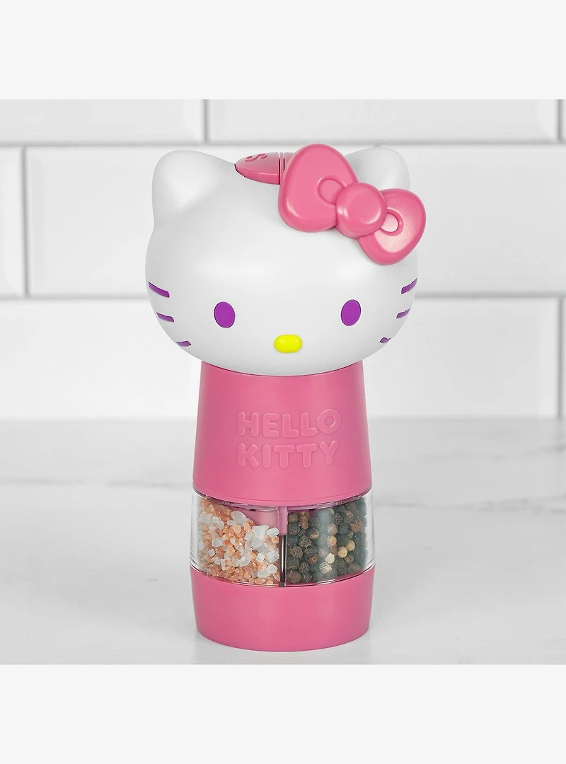 Sanrio Hello Kitty Figural Electric Salt & Pepper Grinder