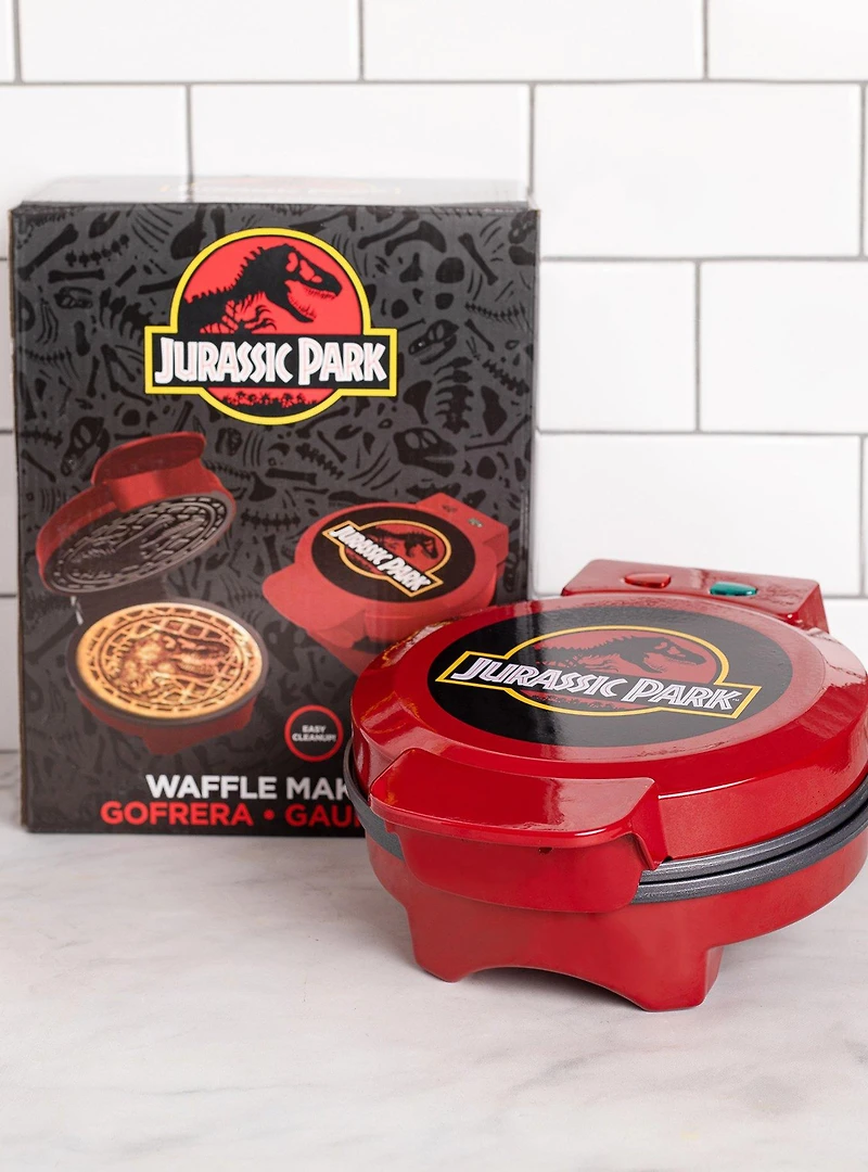 Jurassic Park Logo Waffle Maker