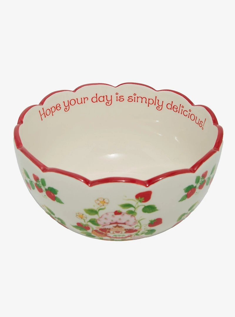 Strawberry Shortcake Simply Delicious Scalloped Bowl — BoxLunch Exclusive
