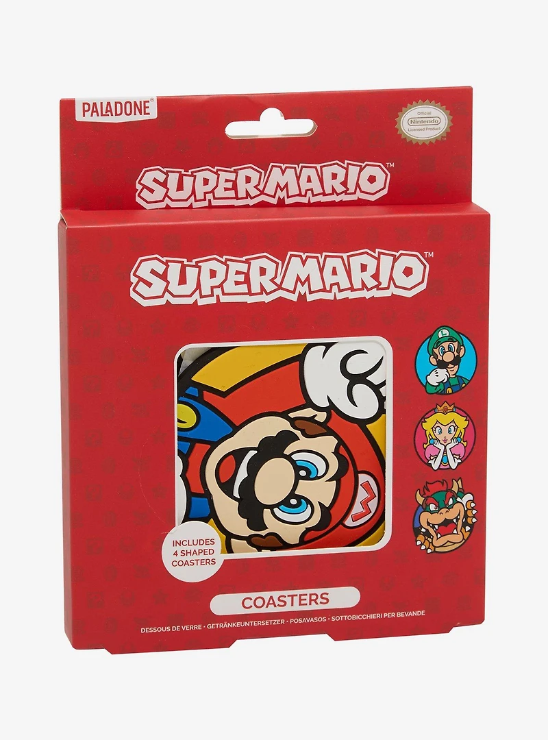 Nintendo Super Mario Characters Coaster Set
