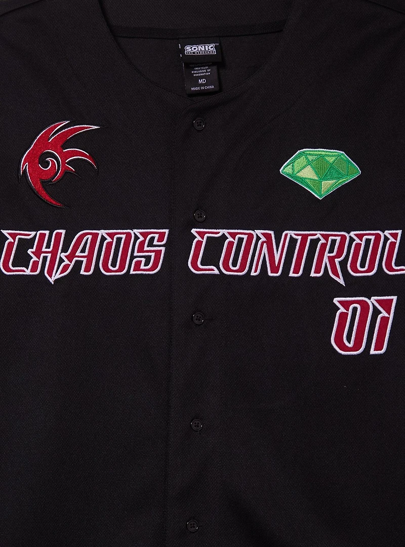 Sonic the Hedgehog Shadow Icons Baseball Jersey — BoxLunch Exclusive