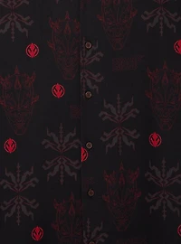 Star Wars Darth Maul Allover Print Woven Button-Up - BoxLunch Exclusive