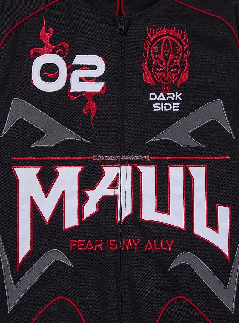 Star Wars Darth Maul Embroidered Moto Jacket - BoxLunch Exclusive
