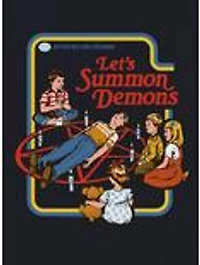 Steven Rhodes Let's Summon Demons Black T-Shirt
