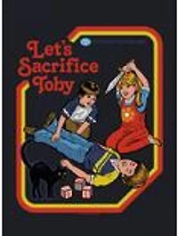 Steven Rhodes Let's Sacrifice Toby Black T-Shirt