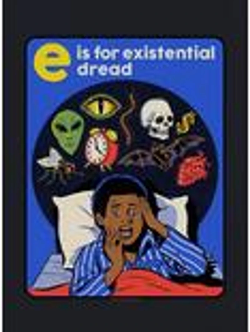 Steven Rhodes Existential Dread Black T-Shirt