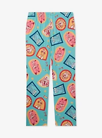 Disney Pixar Zootopia 2 Badges Allover Print Sleep Pants