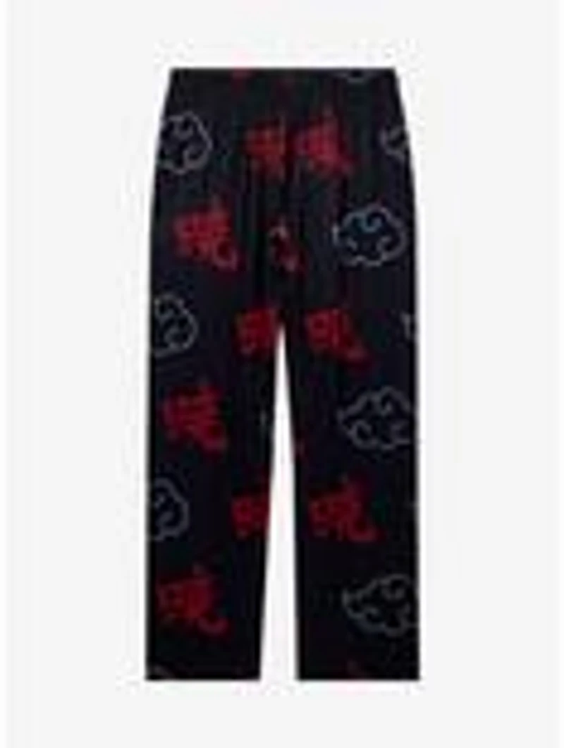 Naruto Shippuden Akatsuki Cloud Sleep Pants — BoxLunch Exclusive