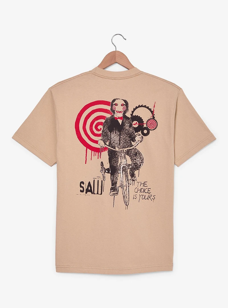 Saw Billy The Puppet Rearview Mirror T-Shirt - BoxLunch Exclusive