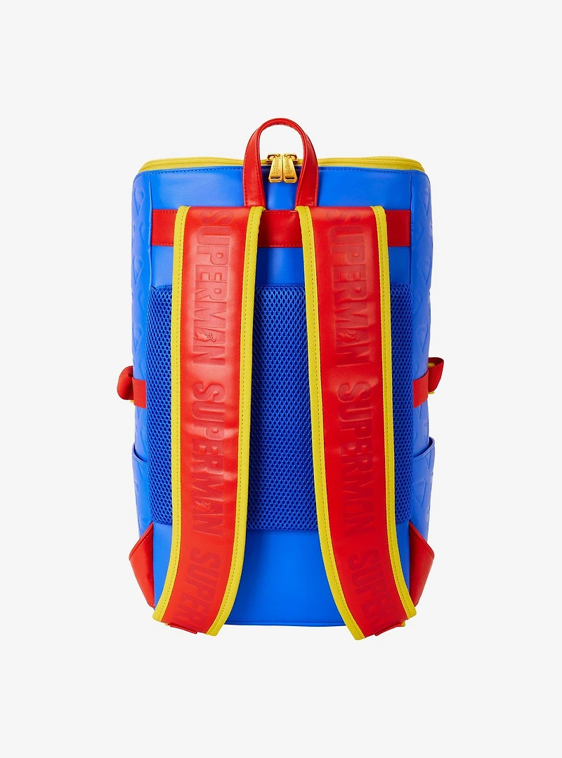 Loungefly DC Comics Superman Colorblock Full-Size Backpack