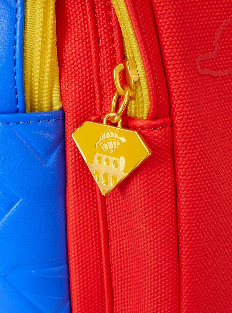 Loungefly DC Comics Superman Colorblock Full-Size Backpack