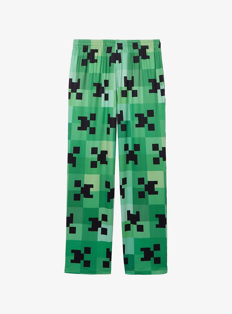 Minecraft Creeper Allover Print Sleep Pants — BoxLunch Exclusive