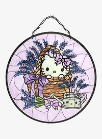 Sanrio Hello Kitty Lavender Stained Glass Wall Art — BoxLunch Exclusive