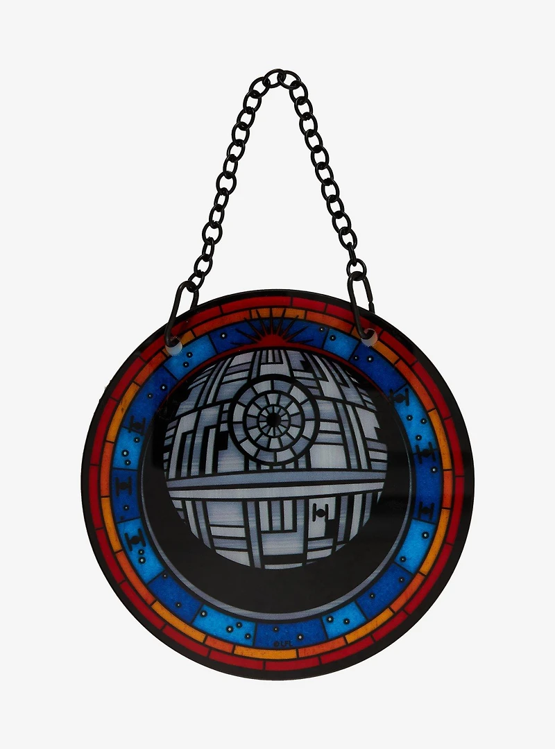 Star Wars Death Star Stained Glass Wall Art — BoxLunch Exclusive