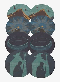 The Lord of The Rings Icons Coaster Set - BoxLunch Exclusive