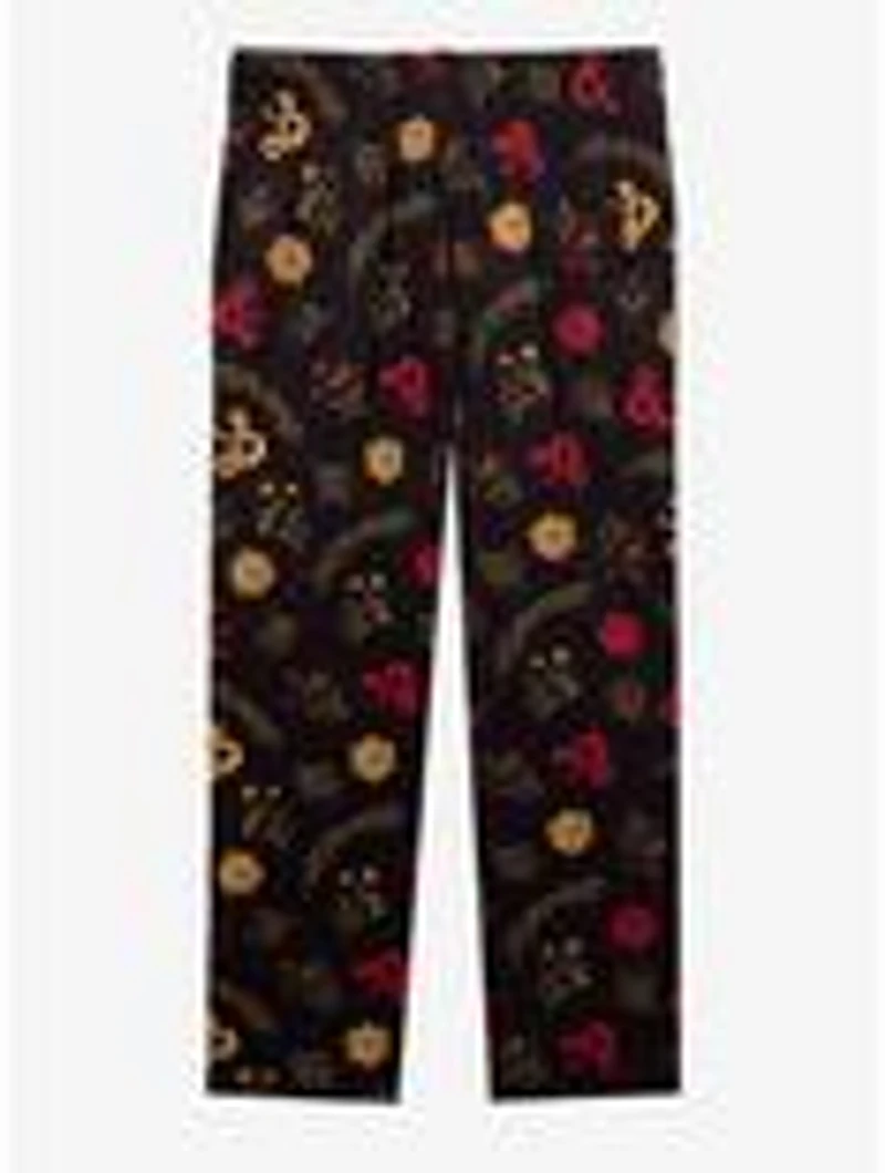 Dungeons & Dragons Floral Allover Print Sleep Pants - BoxLunch Exclusive