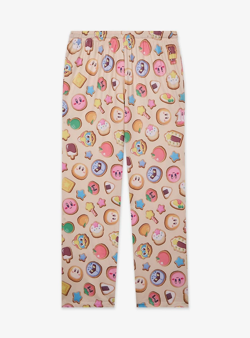 Nintendo Kirby Cookies Allover Print Sleep Pants — BoxLunch Exclusive