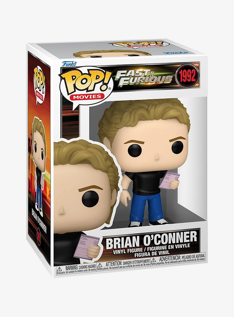 Funko Pop! Movies Fast & Furious Brian O'Conner Vinyl Figure