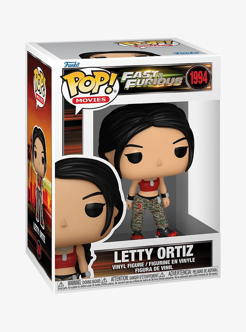 Funko Pop! Movies Fast & Furious Letty Ortiz Vinyl Figure