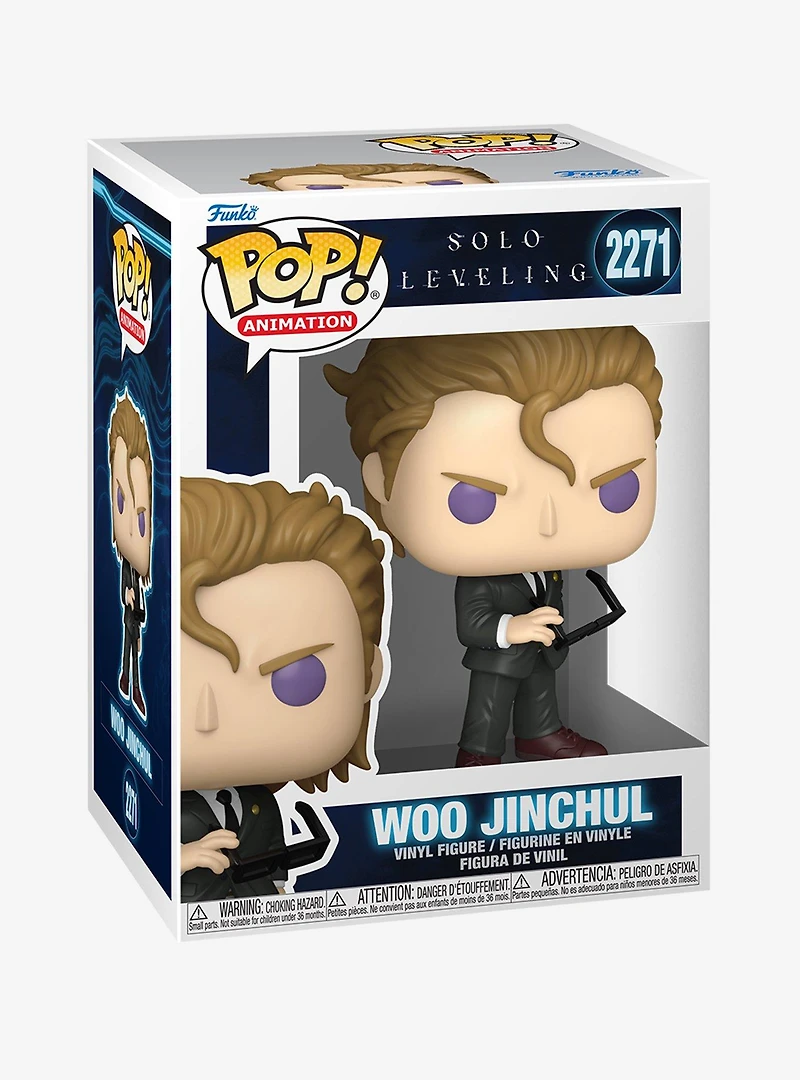Funko Pop! Animation Solo Leveling Woo Jinchul Vinyl Figure