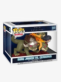 Funko Pop! Deluxe Solo Leveling Sung Jinwoo vs. Cerberus Vinyl Figure