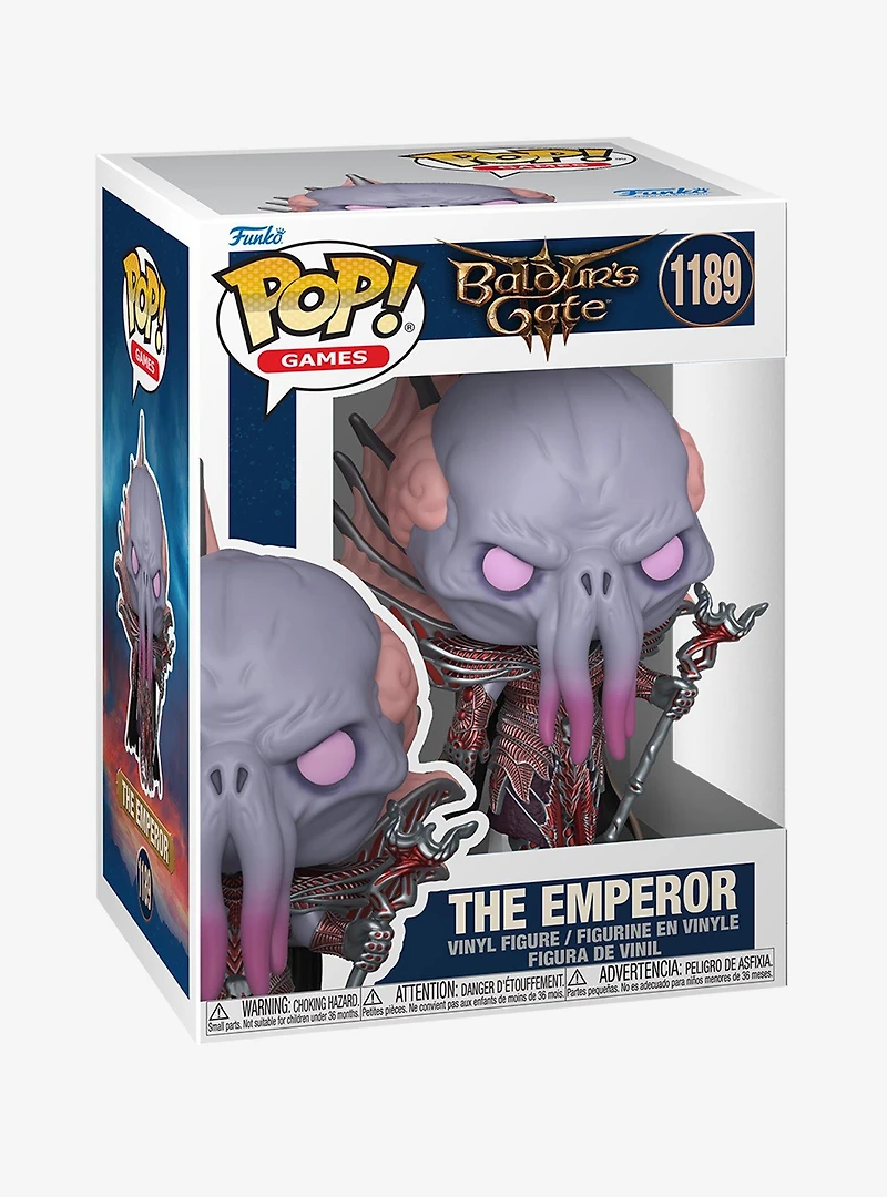 Funko Pop! Games Baldur's Gate 3 The Emperor Vinyl Figure