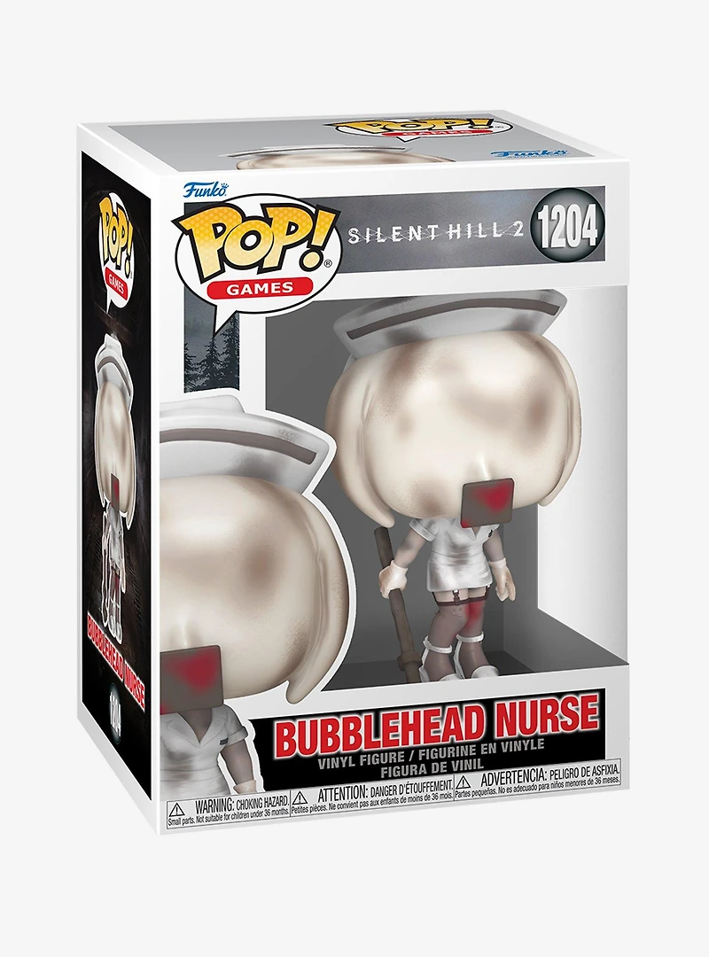 Funko Pop! Games Silent Hill 2 Bubblehead Nurse Vinyl Figure