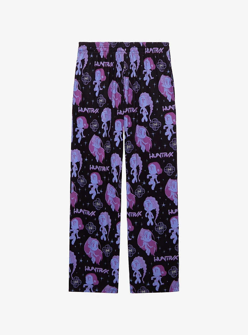 KPop Demon Hunters HUNTR/X Chibi Allover Print Sleep Pants — BoxLunch Exclusive