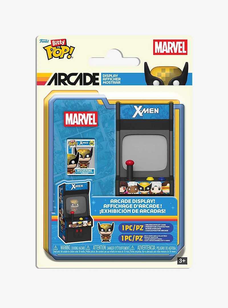 Funko Bitty Pop! Arcade Marvel X-Men Wolverine Vinyl Figure