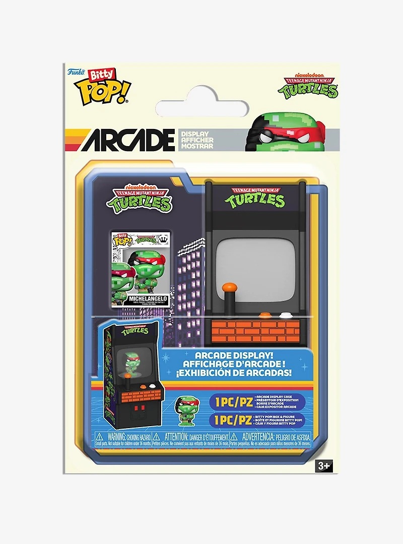 Funko Bitty Pop! Arcade Teenage Mutant Ninja Turtles Michelangelo Vinyl Figure
