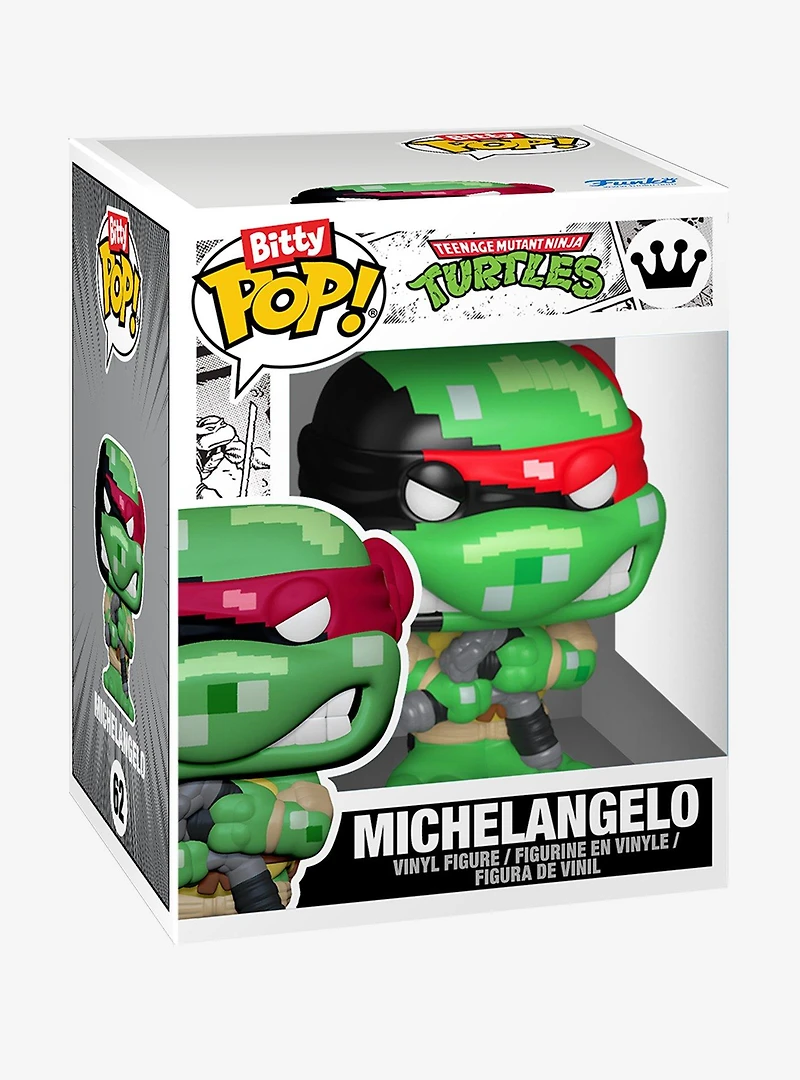 Funko Bitty Pop! Arcade Teenage Mutant Ninja Turtles Michelangelo Vinyl Figure