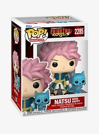 Funko Pop! Games Fairy Tail: 100 Years Quest Natsu With Happy Vinyl Figure