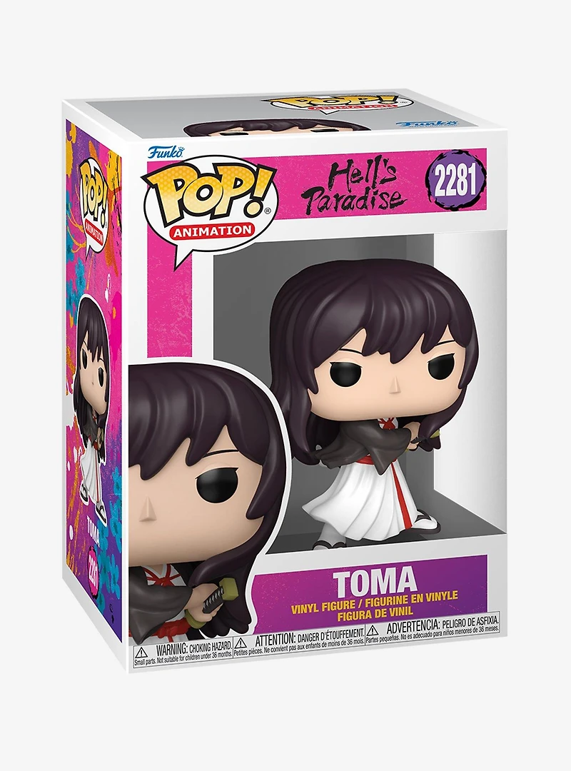 Funko Pop! Animation Hell's Paradise Toma Vinyl Figure