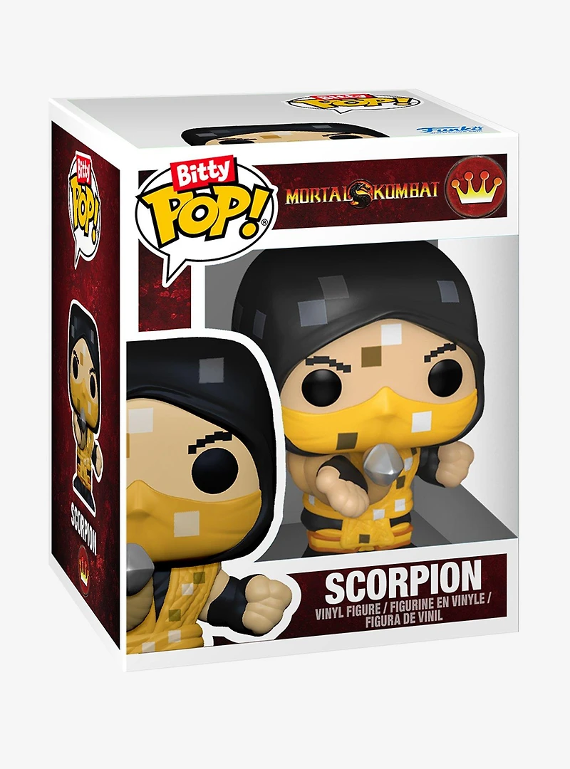 Funko Bitty Pop! Arcade Mortal Kombat Klassic Scorpion Vinyl Figure