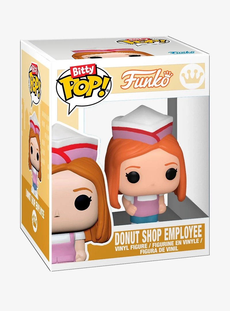Funko Bitty Pop! Towns Donut Shop and Employee Mini Figure Set