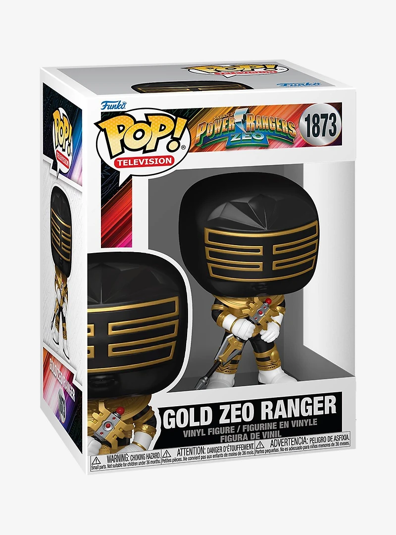 Funko Pop! Television Power Rangers Zeo Gold Zeo Ranger Vinyl Figure