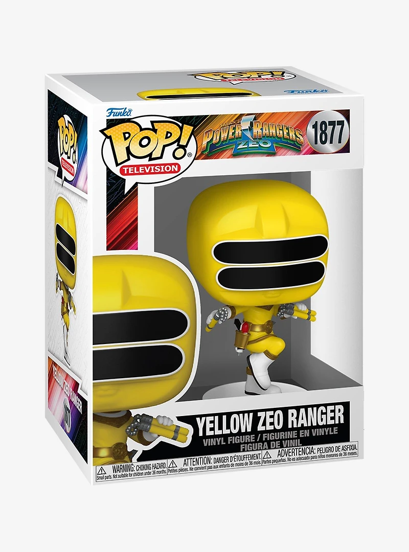 Funko Pop! Television Power Rangers Zeo Yellow Zeo Ranger Vinyl Figure
